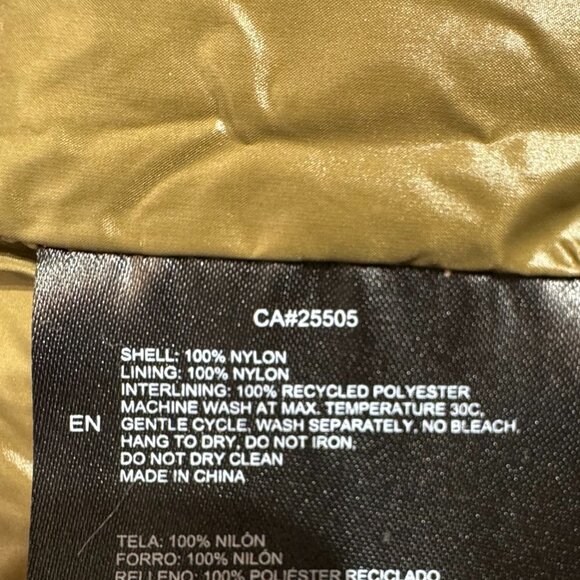 NWT Women's Noize Outerwear Puffer Pale Mauve Hooded Zipper Parka - XXL - Picture 13 of 16